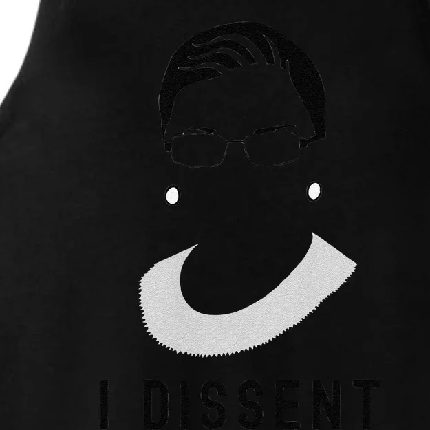 I Dissent Rbg Vote Ladies Tri-Blend Wicking Tank