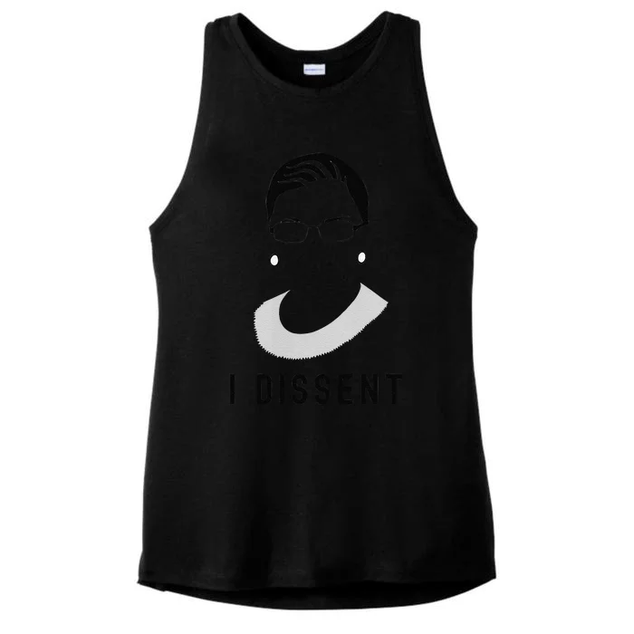 I Dissent Rbg Vote Ladies Tri-Blend Wicking Tank