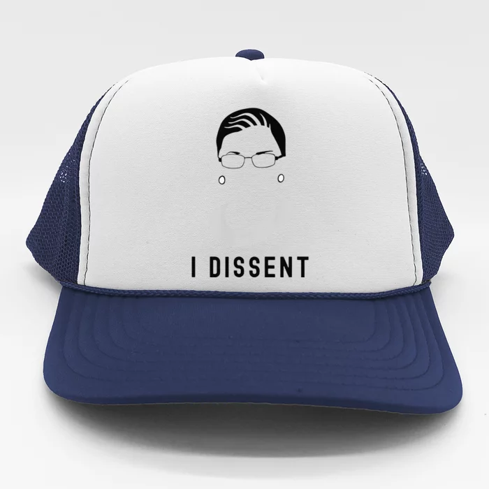 I Dissent Rbg Vote Trucker Hat