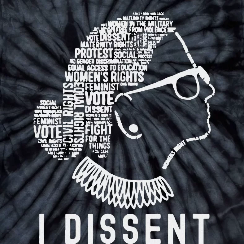 I Dissent Rbg Vote Rights Tie-Dye T-Shirt