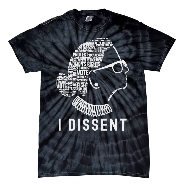 I Dissent Rbg Vote Rights Tie-Dye T-Shirt