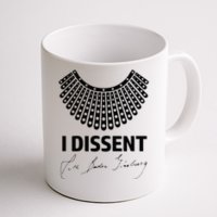 I Dissent Rbg Ruth Bader Ginsburg Rights Equality Coffee Mug