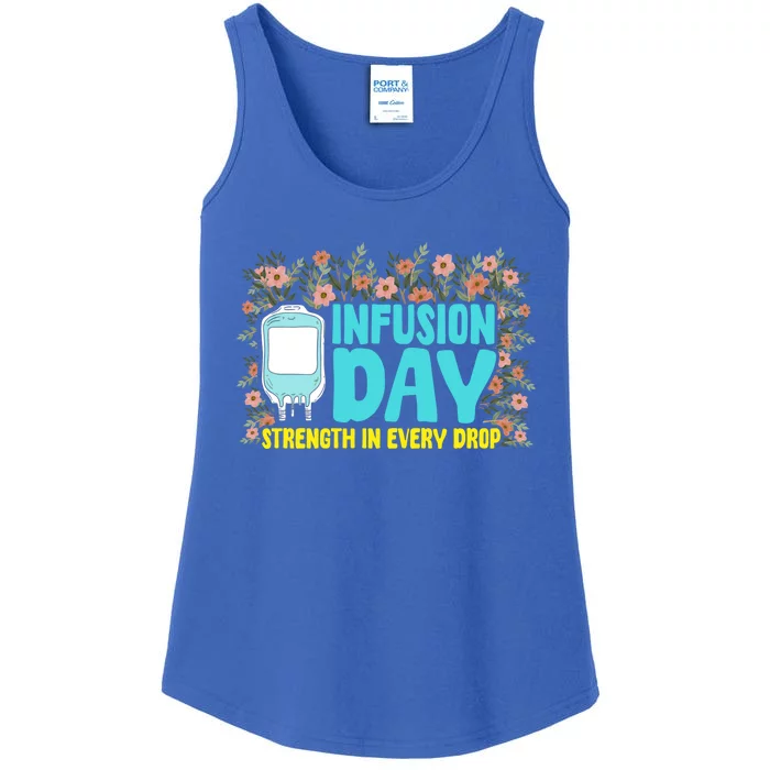 Infusion Day Spoonie Chronic Illness Awareness Support Gift Ladies Essential Tank