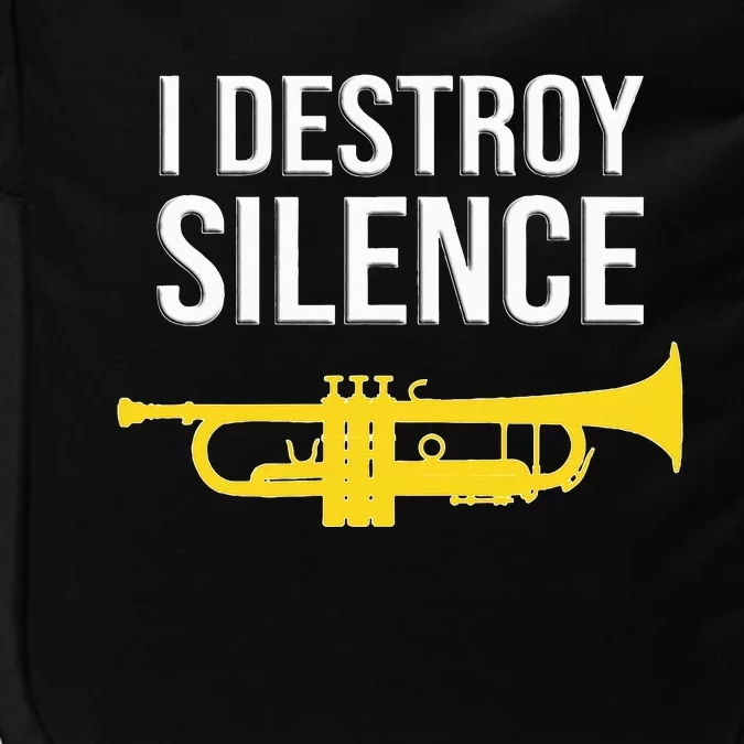 I Destroy Silence Concert Band Marching Band Impact Tech Backpack