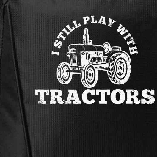 I Don't Snore I Dream I'm A Tractor Funny Farmer City Backpack