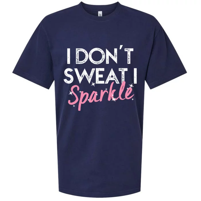 I Dont Sweat I S.P.A.R.K.L.E Sueded Cloud Jersey T-Shirt