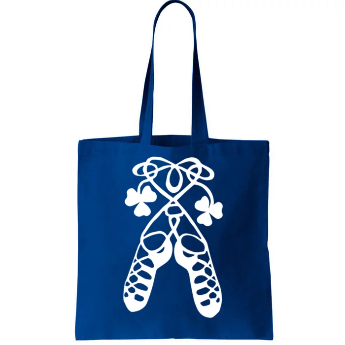 Irish Dance Soft Shoes Ghillies Lucky Feis Gift Tote Bag