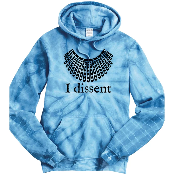 I Dissent Shirt I Dissent Collar RBG For Women I Dissent Tie Dye Hoodie