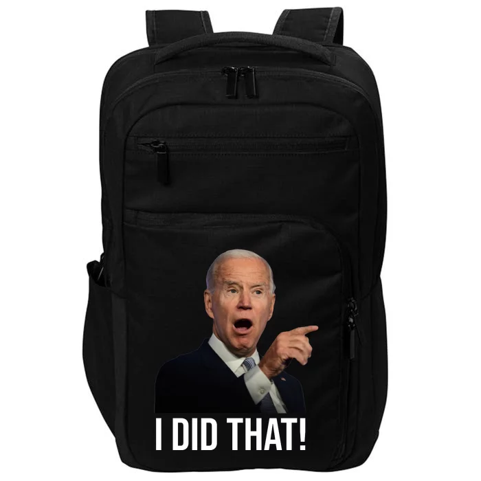 I Did That Funny Joe Biden Impact Tech Backpack