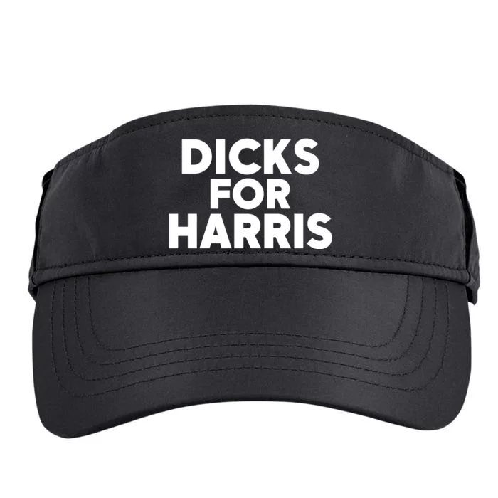 Il Donaldo Trumpo Dicks For Harris Adult Drive Performance Visor