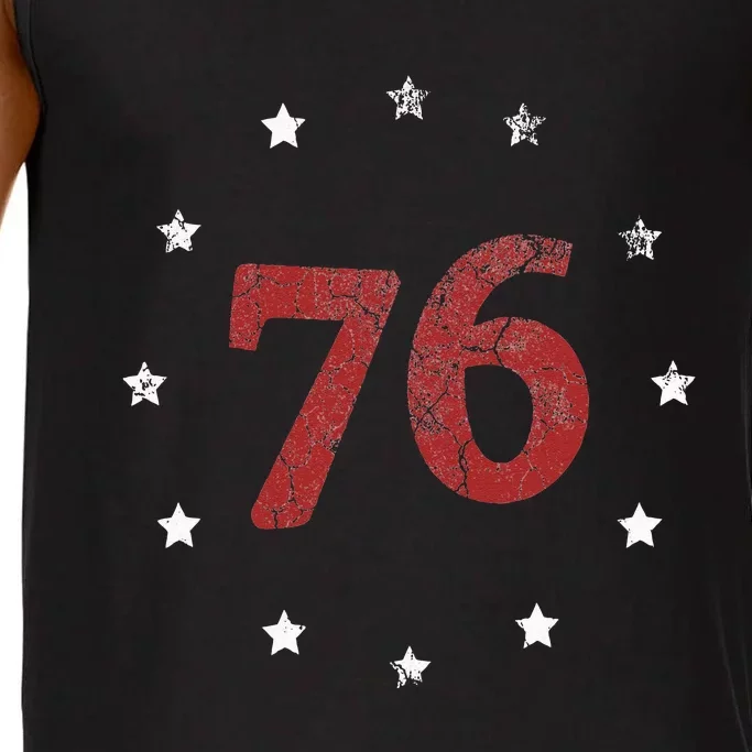 Independence Day The Spirit 76 Retro 4th of July Gift Comfort Colors® Tank Top