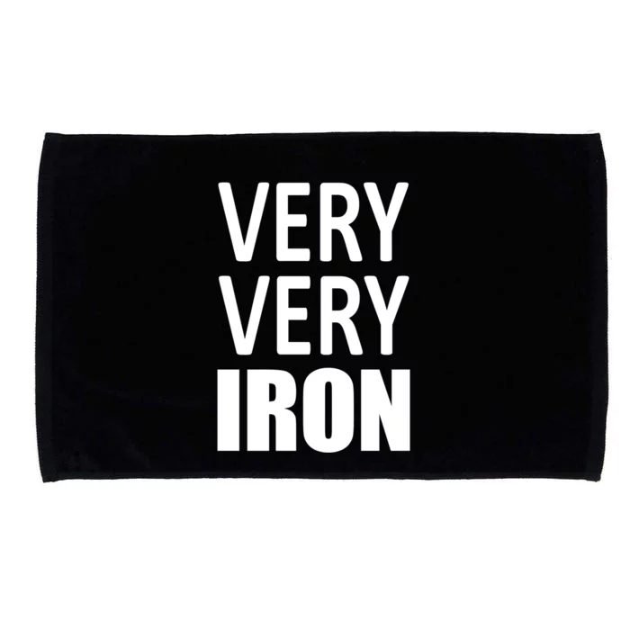 Iron Daddy Triathlon Dad Support Father Meaningful Gift Microfiber Hand Towel