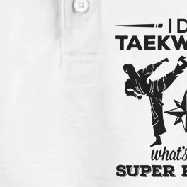 I Do Tae Kwon Do Super Power Taekwondo Dry Zone Grid Performance Polo