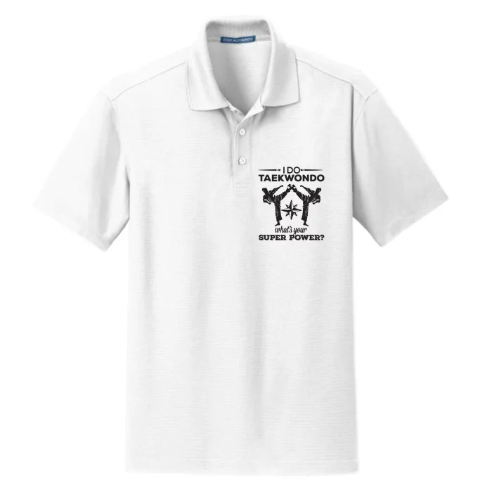 I Do Tae Kwon Do Super Power Taekwondo Dry Zone Grid Performance Polo