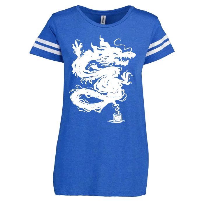 Ink Dragon Tattoo Enza Ladies Jersey Football T-Shirt