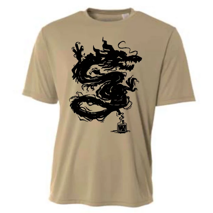 Ink Dragon Tattoo Cooling Performance Crew T-Shirt