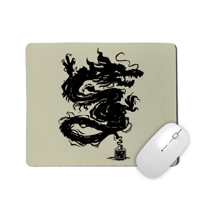 Ink Dragon Tattoo Mousepad