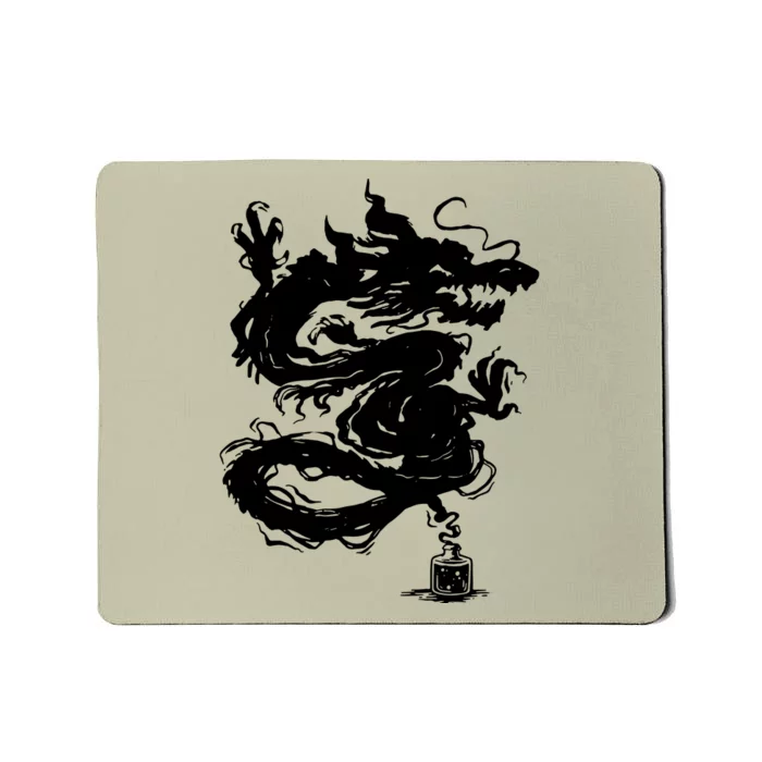 Ink Dragon Tattoo Mousepad