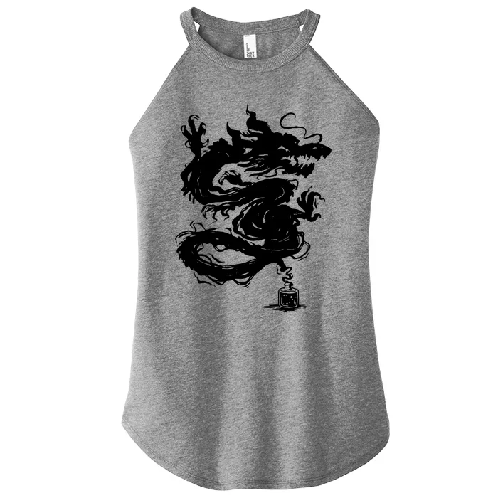 Ink Dragon Tattoo Women’s Perfect Tri Rocker Tank