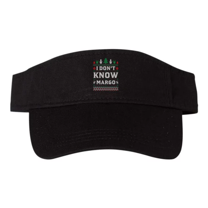 I Don t Know Margo - Funny Christmas Vacation Valucap Bio-Washed Visor