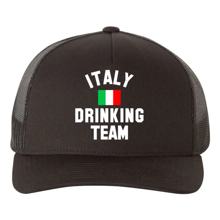 Italy Drinking Team Shirt For Italy Beer Festivals Yupoong Adult 5-Panel Trucker Hat