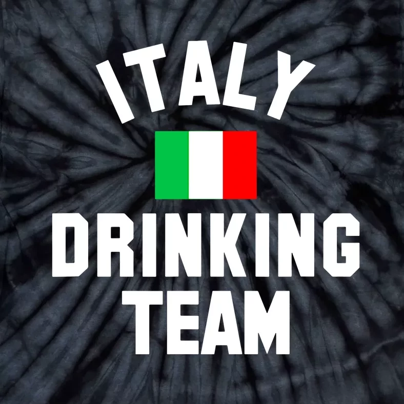 Italy Drinking Team Shirt For Italy Beer Festivals Tie-Dye T-Shirt