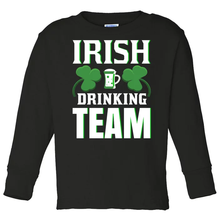 Irish Drinking Team Toddler Long Sleeve Shirt