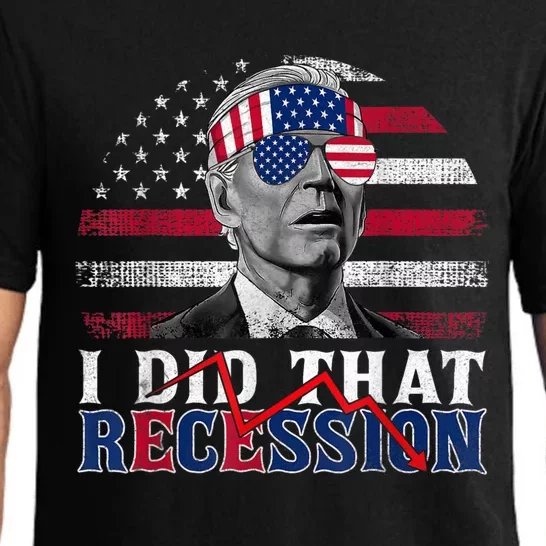 I Did That Biden Recession Funny Anti Biden Pajama Set