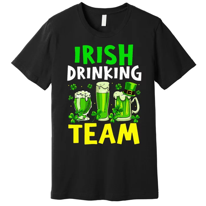 Irish Drinking Team Beer Day Happy Saint Patrick day Premium T-Shirt