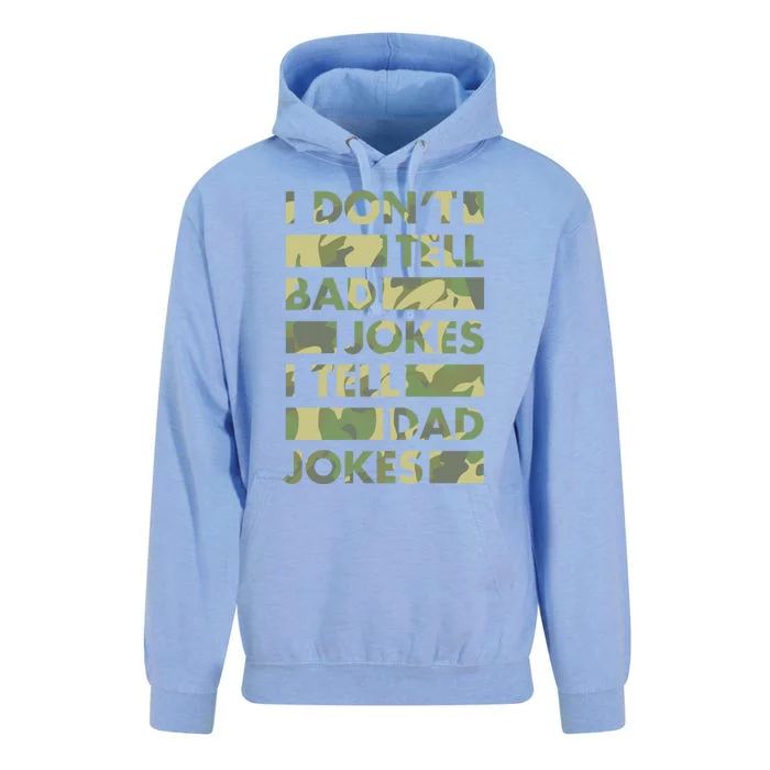 I DonT Tell Bad Jokes I Tell Dad Jokes Gift Unisex Surf Hoodie