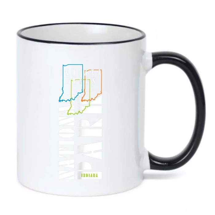 Indiana Dunes Us National Park Nature Lover Hiking Souvenir Great Gift Black Color Changing Mug