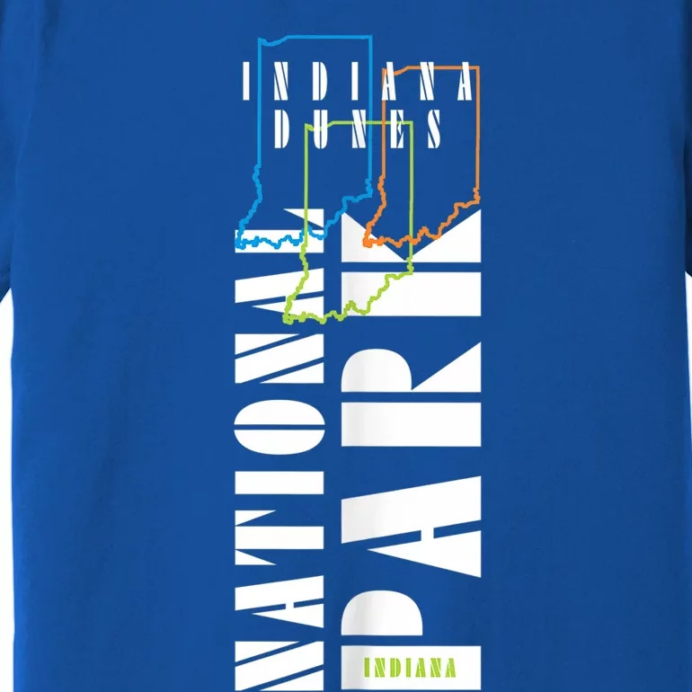 Indiana Dunes Us National Park Nature Lover Hiking Souvenir Great Gift Premium T-Shirt