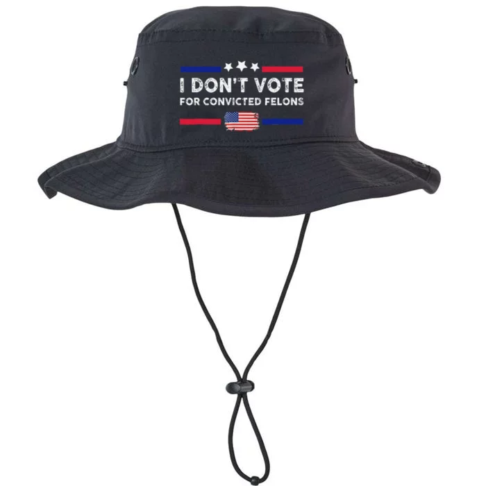 I DonT Vote For Convicted Felons Antitrump Gift Legacy Cool Fit Booney Bucket Hat