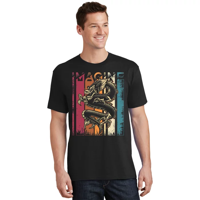 Imagine Dragon Vintage Cool Art T-Shirt