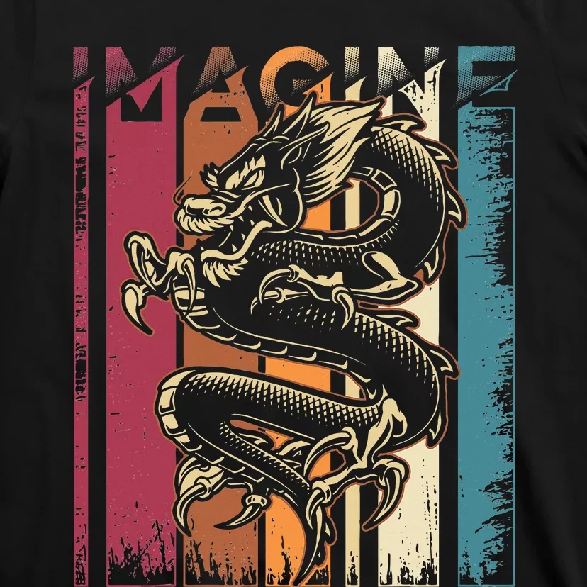 Imagine Dragon Vintage Cool Art T-Shirt