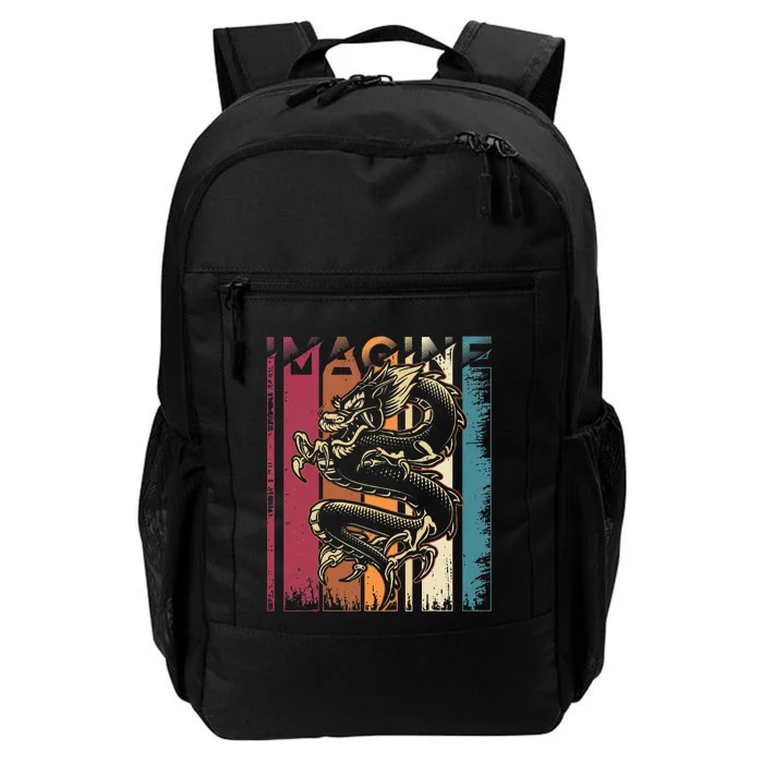 Imagine Dragon Vintage Cool Art Daily Commute Backpack