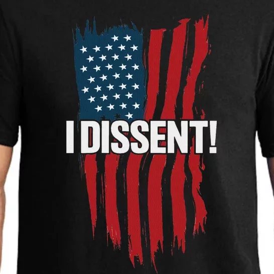 I Dissent Vote Blue Save Democracy 2024 Pajama Set