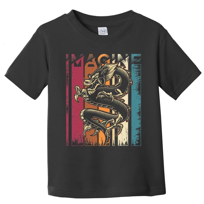 Imagine D.R.A.G.O.N. Vintage Cool Toddler T-Shirt