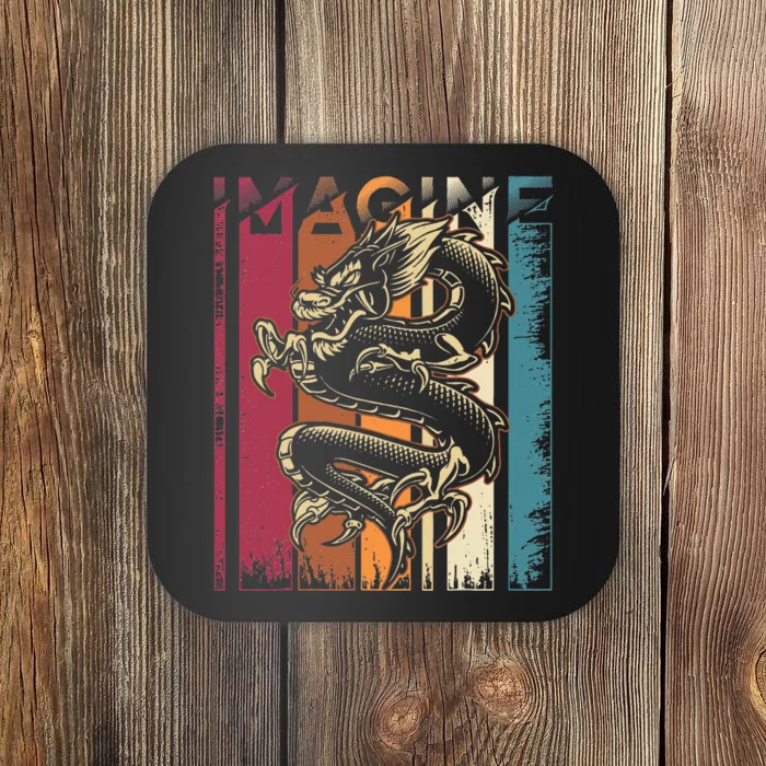 Imagine Dragon Vintage Cool Coaster