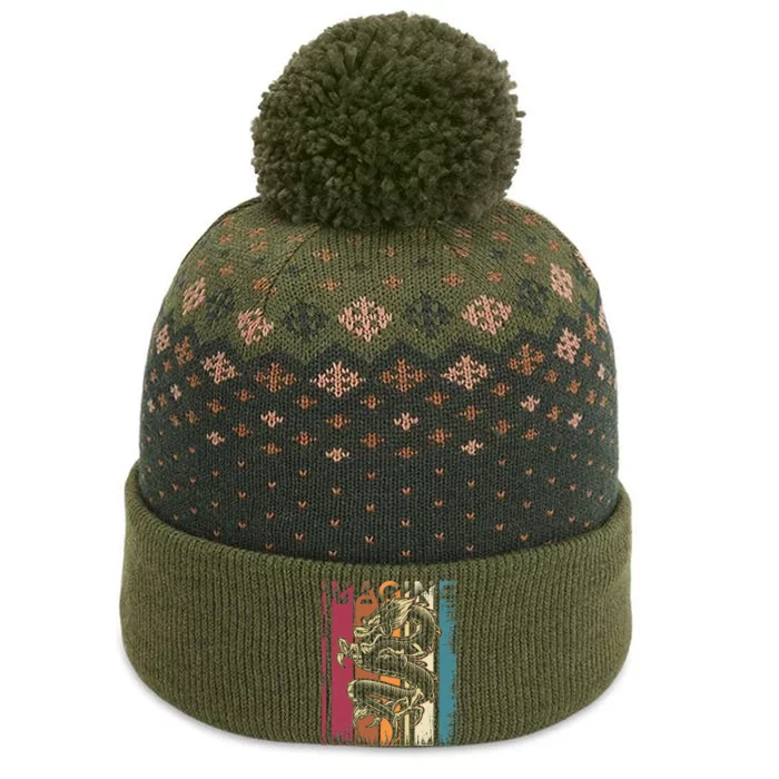 Imagine Dragon Vintage Cool The Baniff Cuffed Pom Beanie