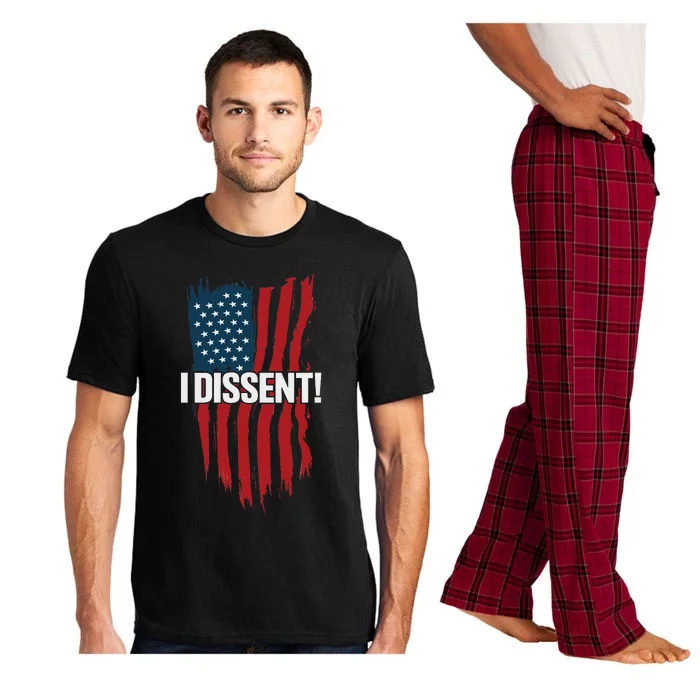 I Dissent Vote Blue Save Democracy 2024 Pajama Set