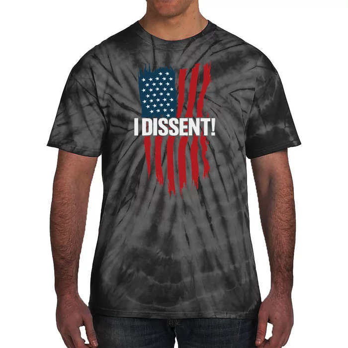 I Dissent Vote Blue Save Democracy 2024 Tie-Dye T-Shirt