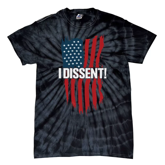 I Dissent Vote Blue Save Democracy 2024 Tie-Dye T-Shirt