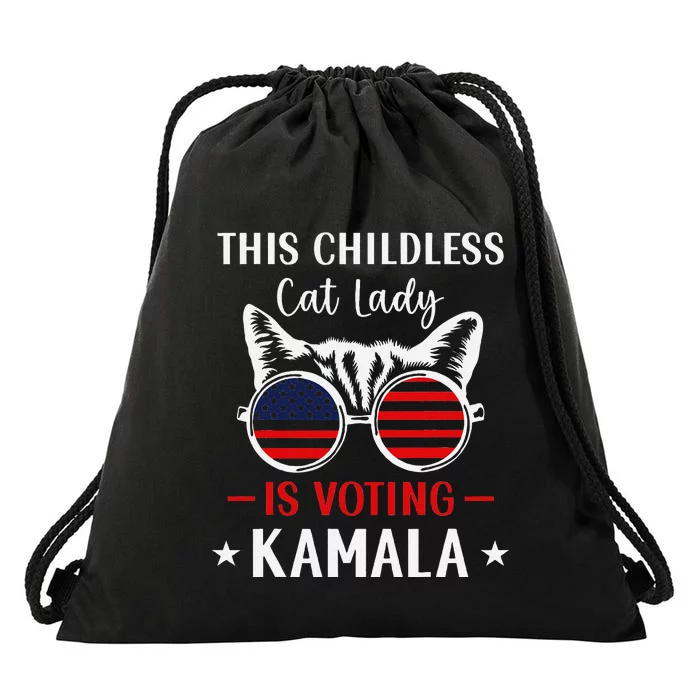 I DonT Vote For Convicted Felons Anti Trump Drawstring Bag