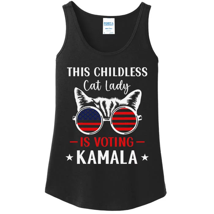 I DonT Vote For Convicted Felons Anti Trump Ladies Essential Tank