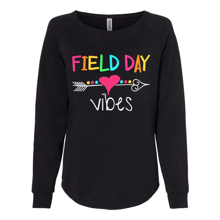 Ield Day Vibes Last Day Of School Field Day Teachers Gift Womens California Wash Sweatshirt