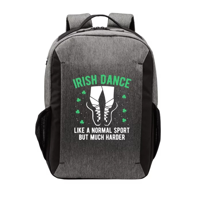 Irish Dance Wo Girl Dancing St Patricks Day Gift Vector Backpack