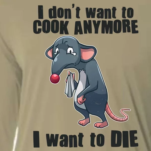 I Don't Want To Cook Anymore I Want To Die Cooling Performance Long Sleeve Crew