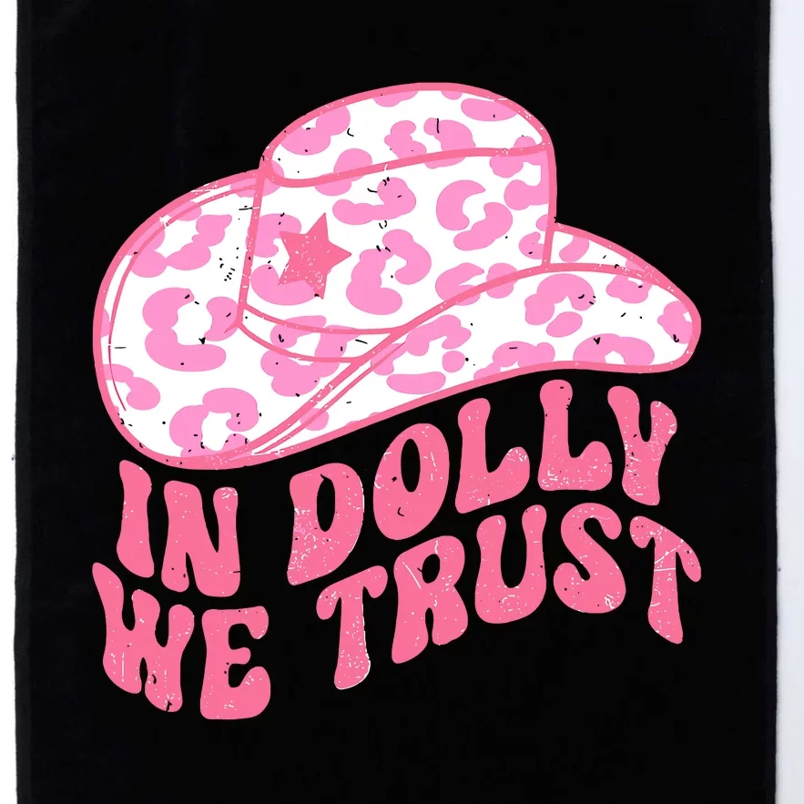 In Dolly We Trust Platinum Collection Golf Towel