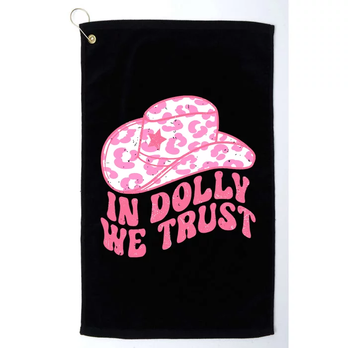 In Dolly We Trust Platinum Collection Golf Towel